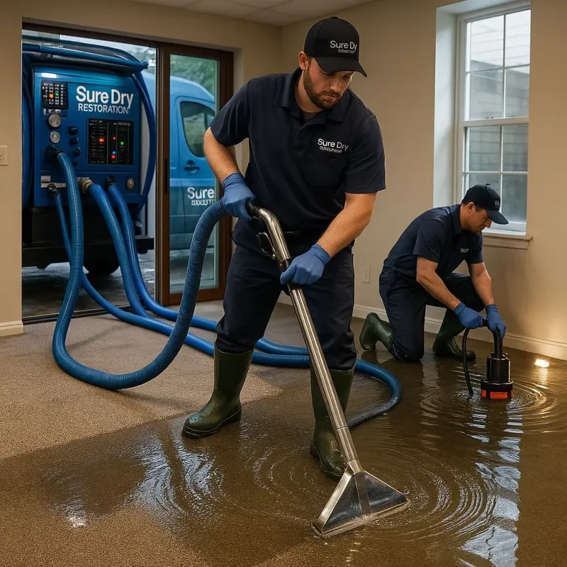 Water Extraction and Removal process in Nueces County, TX